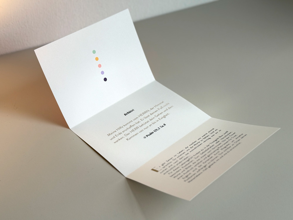 Einleger geöffnet Box Trostgold